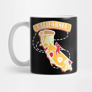 Pizza Lover In California Mug